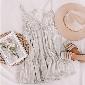 Lane 201 “Lost In Paradise” Mint dress